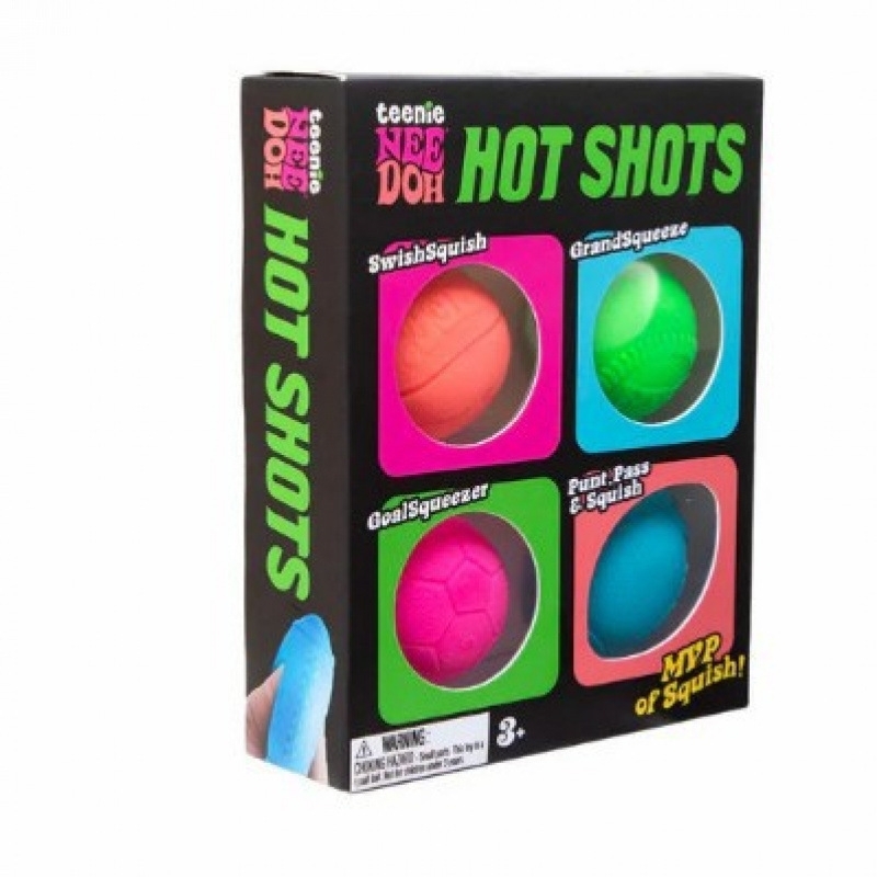 Badminton Europe - Set di Squishy: Palline Antistress a