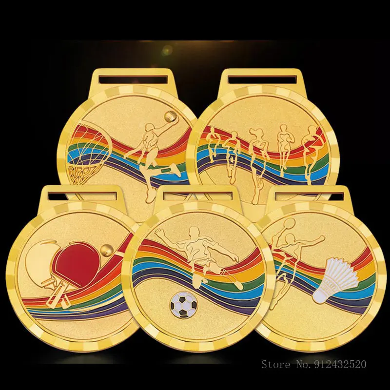 Badminton Europe - Medaglia Personalizzata da Appendere al Collo