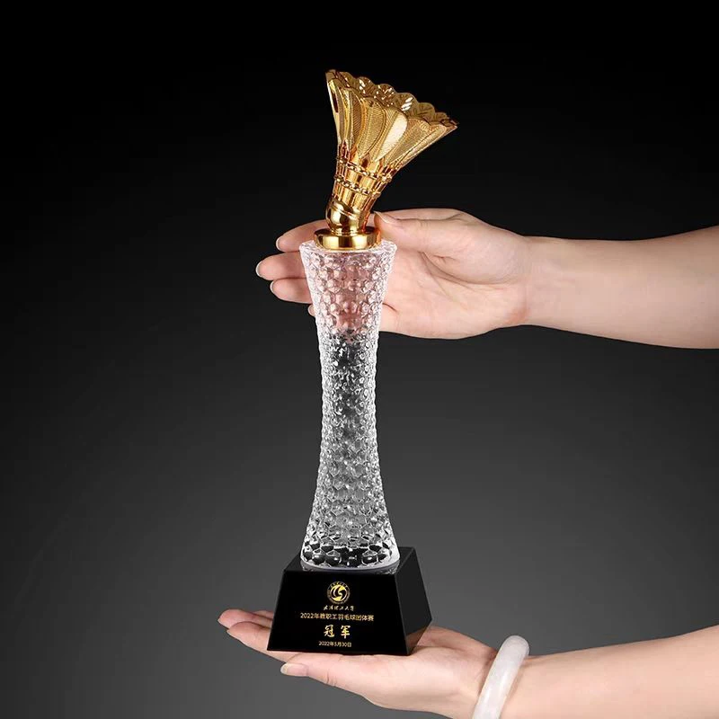 Badminton Europe - Trofeo Personalizzato in Metallo e Resina