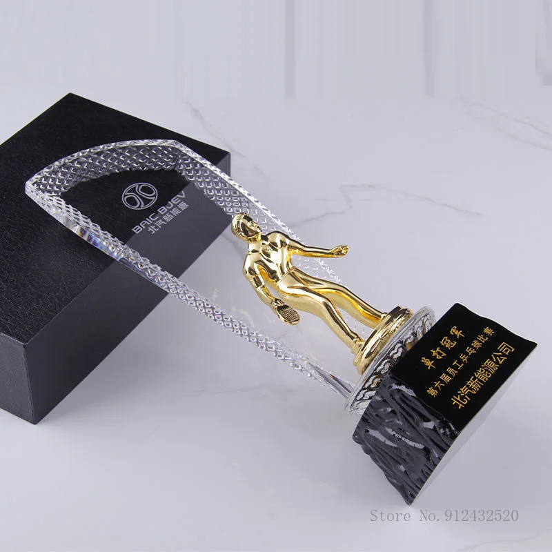 Trofeo in Cristallo Personaliz - Badminton Europe recensione e prezzo