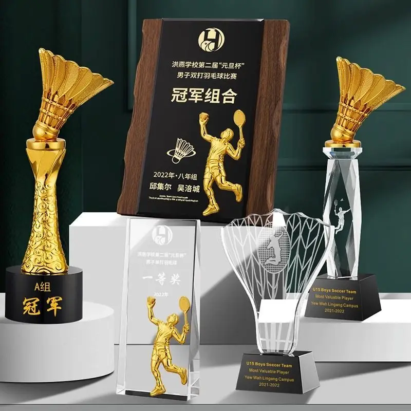 Trofeo Personalizzato in Metal - Badminton Europe recensione e prezzo