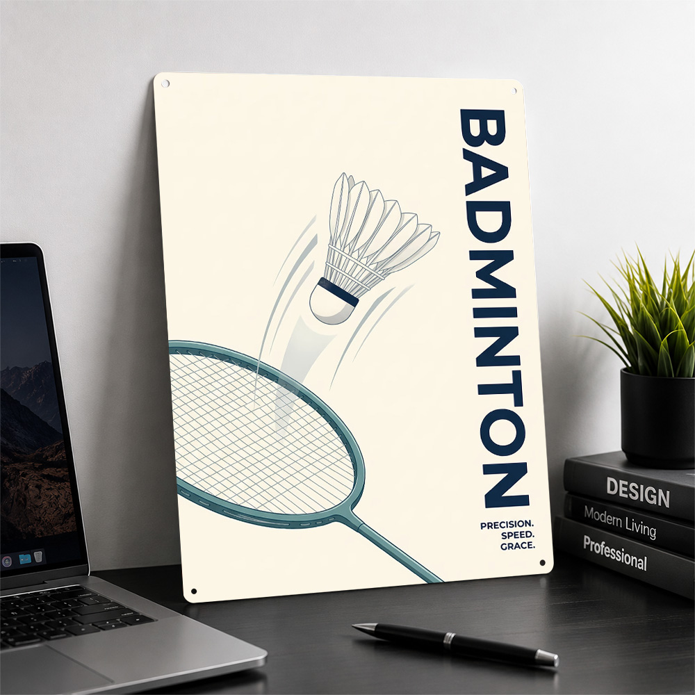 Poster Minimalista di Badminto - Badminton Europe recensione e prezzo