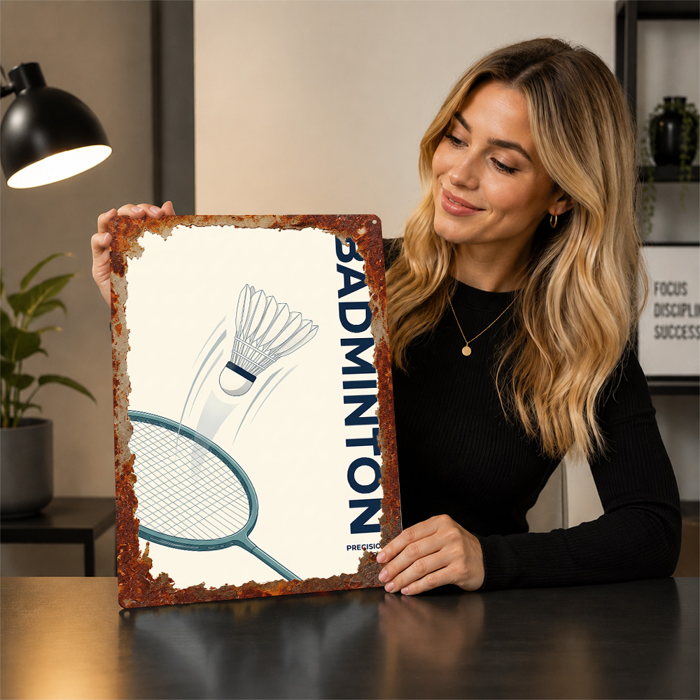 Poster Minimalista di Badminto - Badminton Europe recensione e prezzo